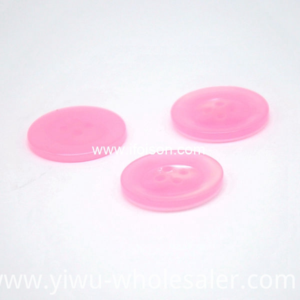 Polyester button with Candy color for Lady's shirt